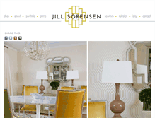 Tablet Screenshot of jillsorensen.com